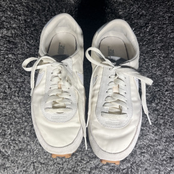 Nike Shoes - Nike Daybreak Sneaker Women US 7.5 White Pale Ivory Light Smoke Grey Retro Shoes